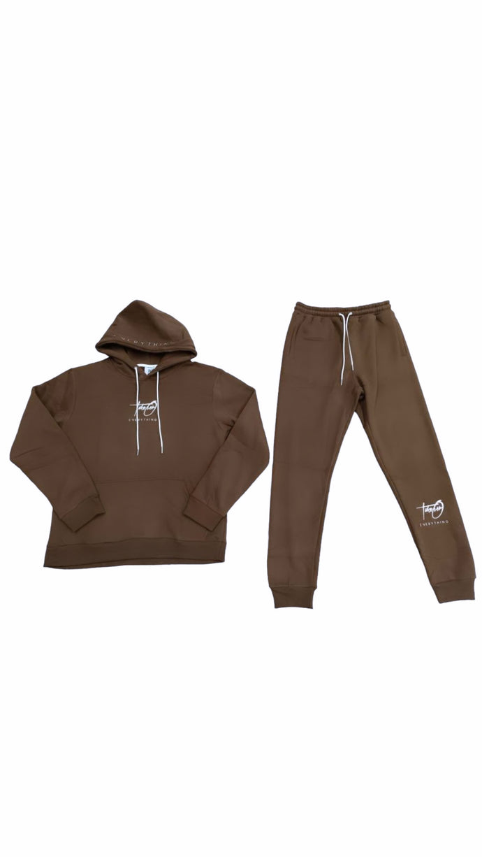 Boogie Down Brown Sweatsuit